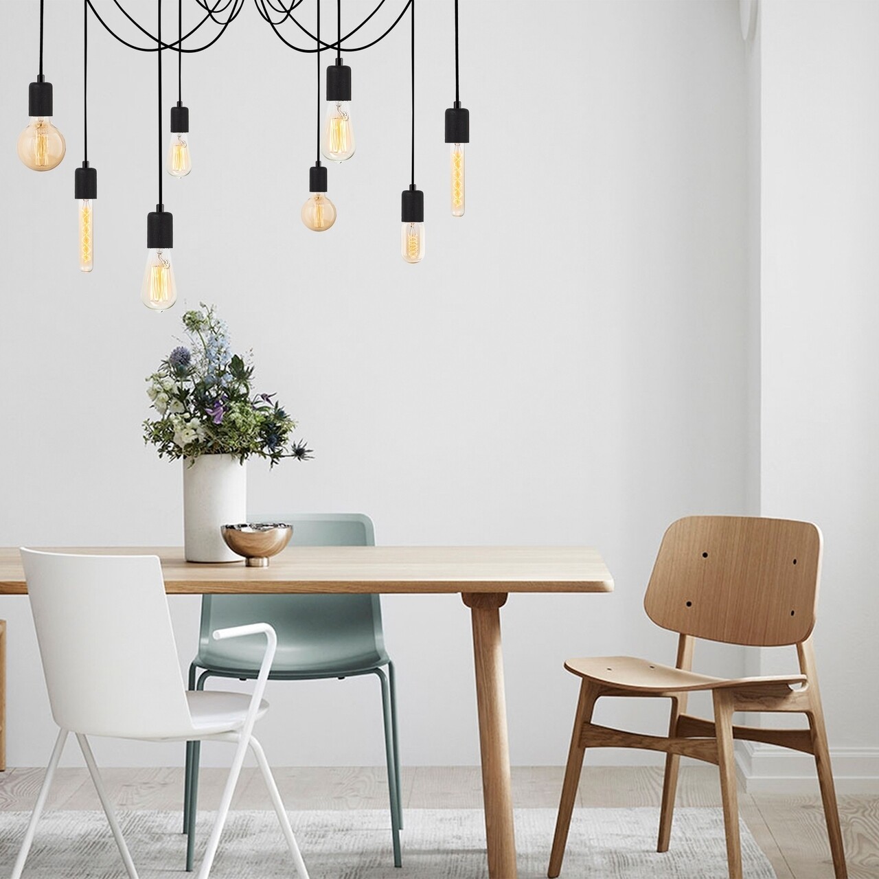 Candelabru, Nitid, Kabluni - MR - 929, E27, 100 W, metal - imagine 6